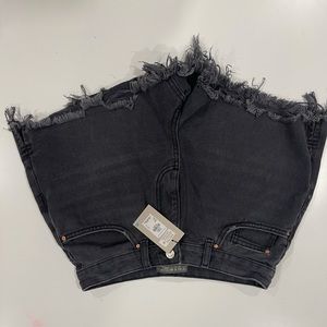 Primark frayed shorts